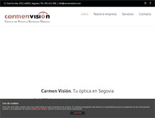 Tablet Screenshot of carmenvision.com